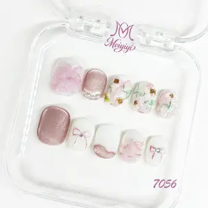 .DP.7056.High-quality handmade wearable nails