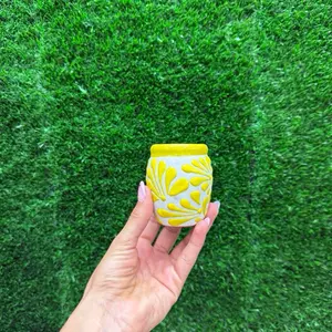 Engove Tequilero Relieve Tarrito Amarillo Sets. (Cielito Lindo).