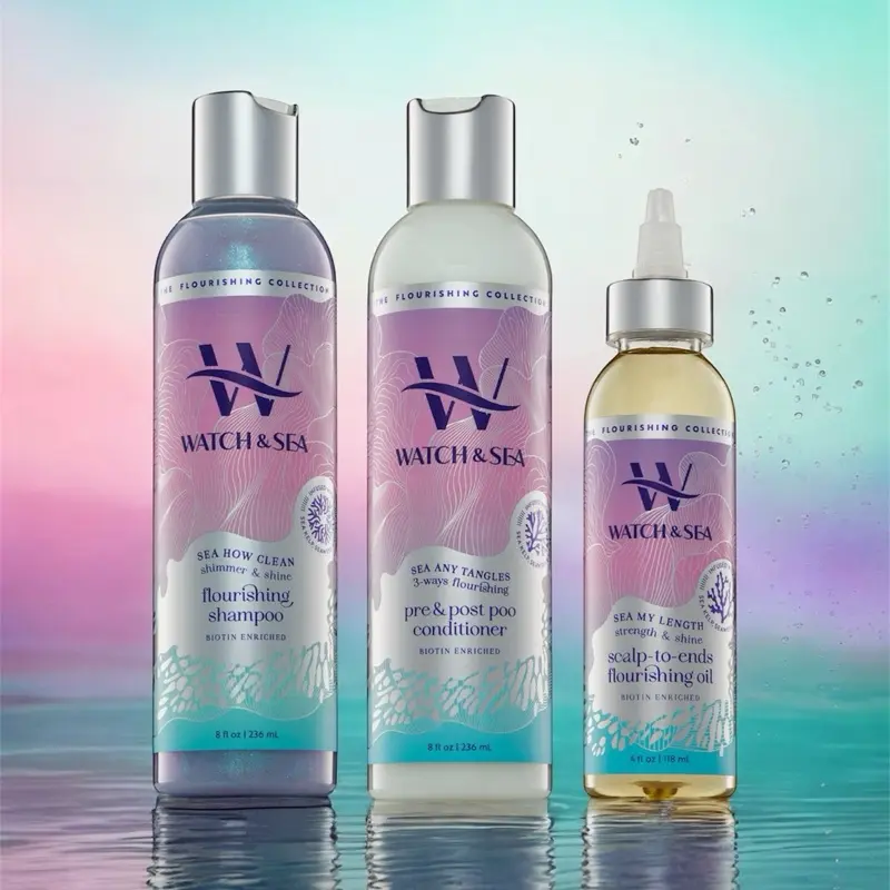 (3 Pieces) Healthy Hair Starter Kit (Shampoo, Pre-Poo, Growth Oil)