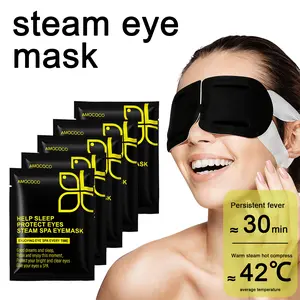 Lutein Steam Heat Eye Mask 5-Pack Lavender Scented for Eye Fatigue Relief & Relaxation Continuous 30min Heating