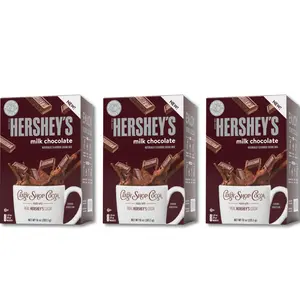 Hershey's Candy Shop Cocoa HERSHEY'S Milk Chocolate Cocoa Mix 1.25 oz Packets Gluten Free Kosher Dairy Certified Hot or Iced Cocoa 24 Count