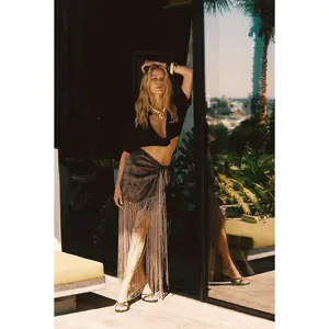 Briosa Black Crop Top Summer Shirt