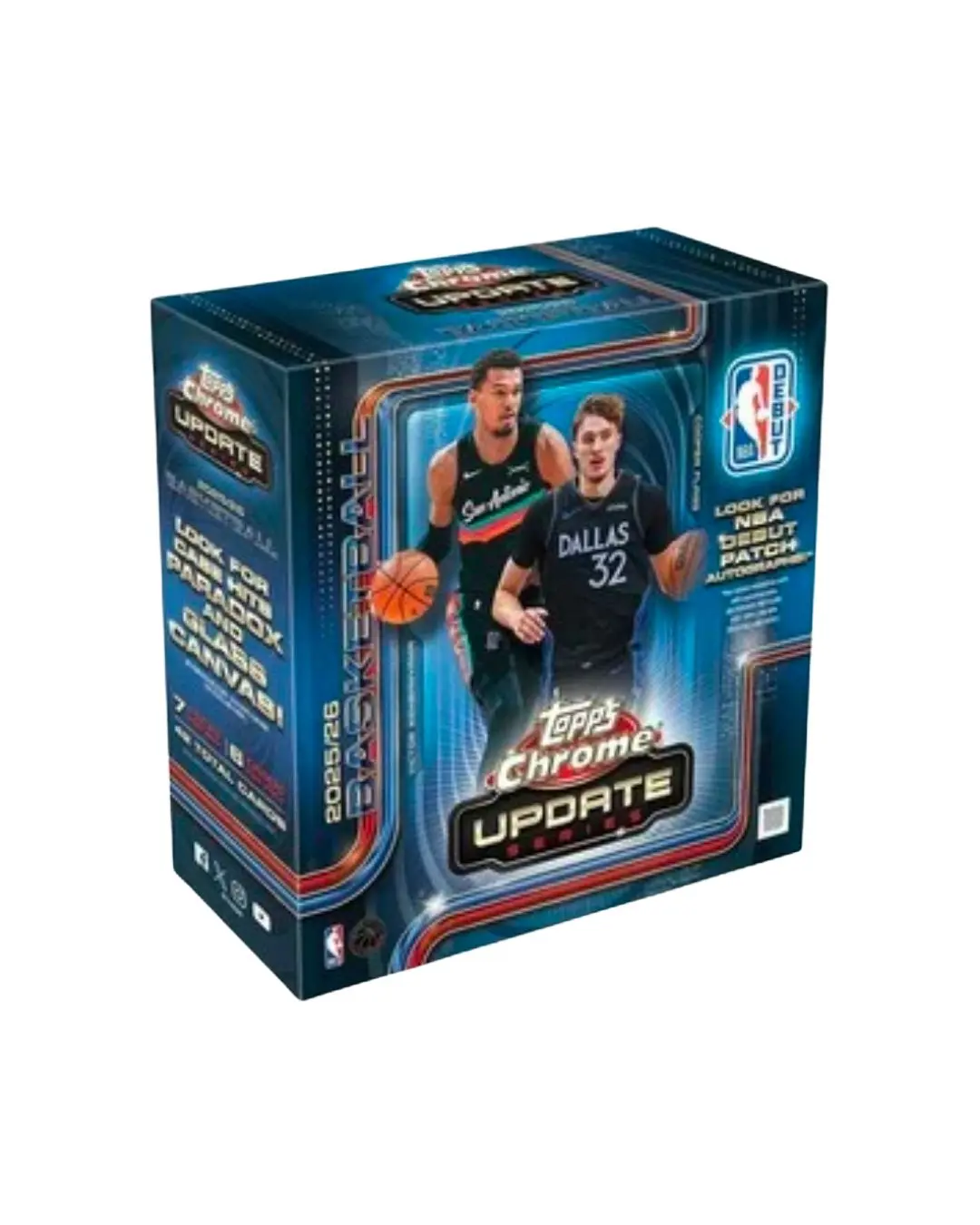 2025-26 Topps Chrome Updates Basketball - Mega Box