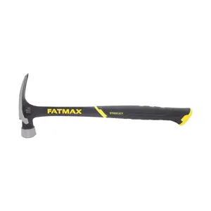 Stanley FatMax 17 oz. Checkered Face Framing Hammer Steel Handle