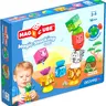 Geomag Magicube Magnetic Blocks for Toddlers Ages 1 to 5 Swiss Made STEM Building Toy Set MAGICUBE 16PCS SAFARI