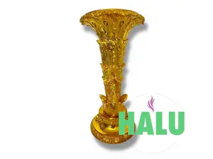 Oshun Pedestal Gold/ Pedestal para Oshun/ Santeria Orishas Pedestal