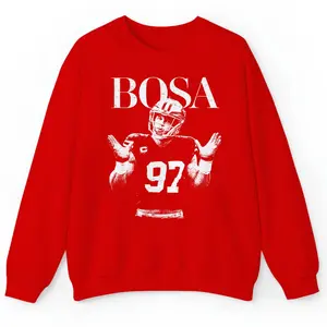 Nick Bosa Vintage Graphic Sweatshirt - 49ers Football Gift