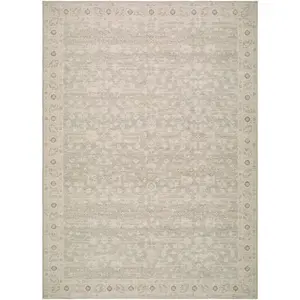 Asha NBAS-2305 Mustard / Off-White Rug