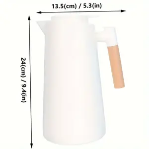 Vacuum Insulated Stainless Steel Water Jug 33.81 Oz Stainless Steel Vacuum Insulation Pot - Leakproof Kettle, Suitable For RVs And Outdoor Adventure Furniture Accessories