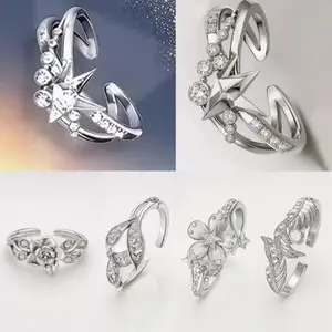 Love And Deepspace Xavier Zayne Rafayel Sylus Caleb Wedding Ring Anime Cosplay Adjustable Rings Halloween Party Costumes Props