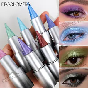 1PC Flash Eyeshadow Pencil, Waterproof and Sweat-proof, Eye Highlights, for Bold Eye Makeup Looks, Suitable for Music Festivals, Glitter Eyeshadow Stick