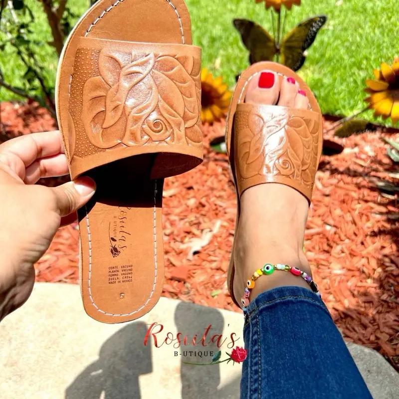 leather sandals