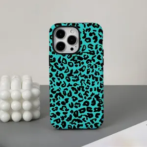 Classic Leopard Print Phone Case with 360° Full-Body Wrap & Durable PBT Material Compatible with iPhone 17 Pro Max/17 Pro/17 Air/17/16 Plus/15/14/13/12/11 Perfect Festive Gift