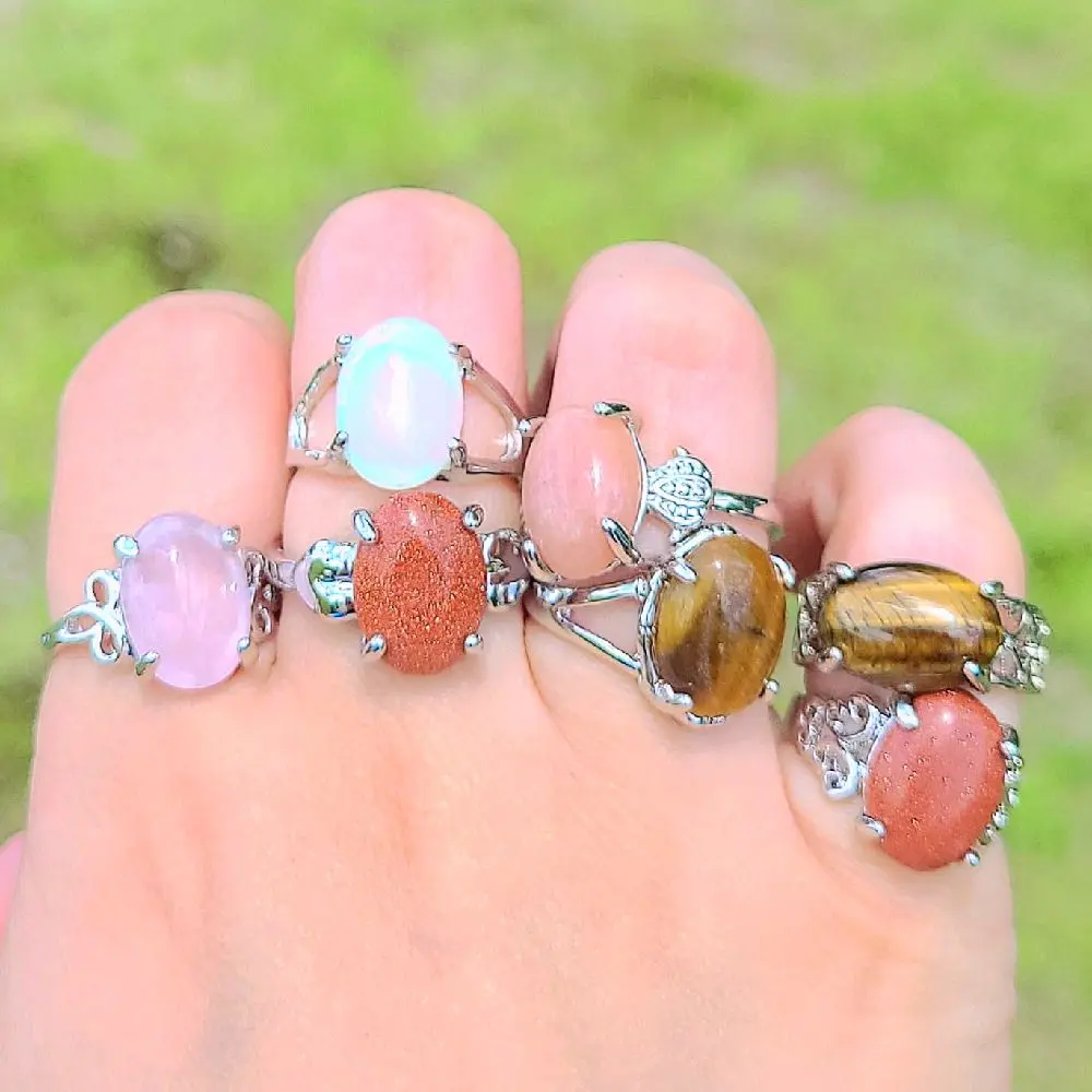 random crystal ring random crystal ring