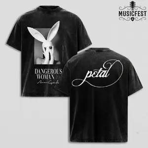 ArianaPetal 2026Tour V1 New Album Heavy Metal Graphic T-Shirt Washed , Eternal Sunshine Queen Music Hoodie, Pop Music Mexico-Style Tee