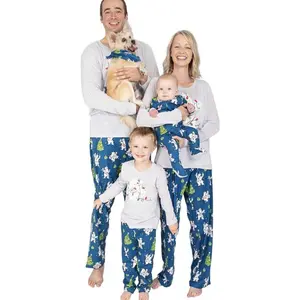 Nite Nite Munki Munki Matching Winter Holiday Pajamas Polar Bears