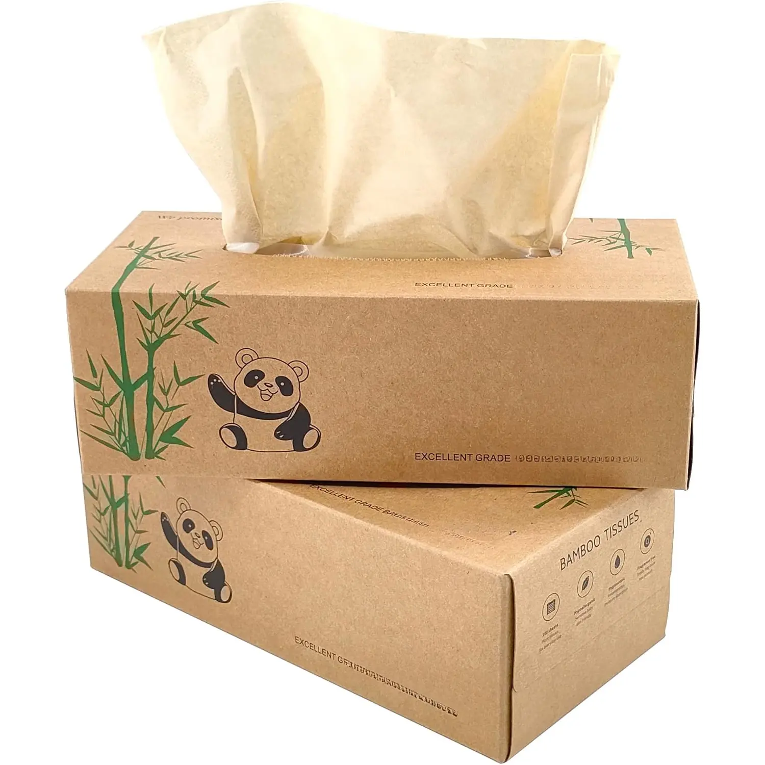 Facial Tissues,soft nature  facial tissue, virgin ,Bulk carton of 8 boxes (100 Tissues per boxes,800 Tissues Total) |  paper Box, 3 Ply tissues