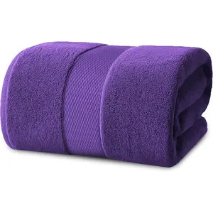 - Luxury Bath Sheets Towels - 1 Pack 600 GSM (35X70 Inches) -  Ring Spun  Large Bath Towels for Bathroom (Profound , Bath Sheets - Pack 1)