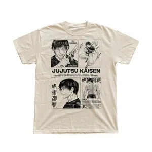 Gildan Men's and Women's T-Shirt, Vintage Toji Fushiguro Graphic Tee, Jujutsu Kaisen T-Shirt, Unisex Gift Manga Anime Shirt, Gothic Grunge Y2K Emo Scene Amity Affliction Style Clothes Menswear Womenswear Streetwear