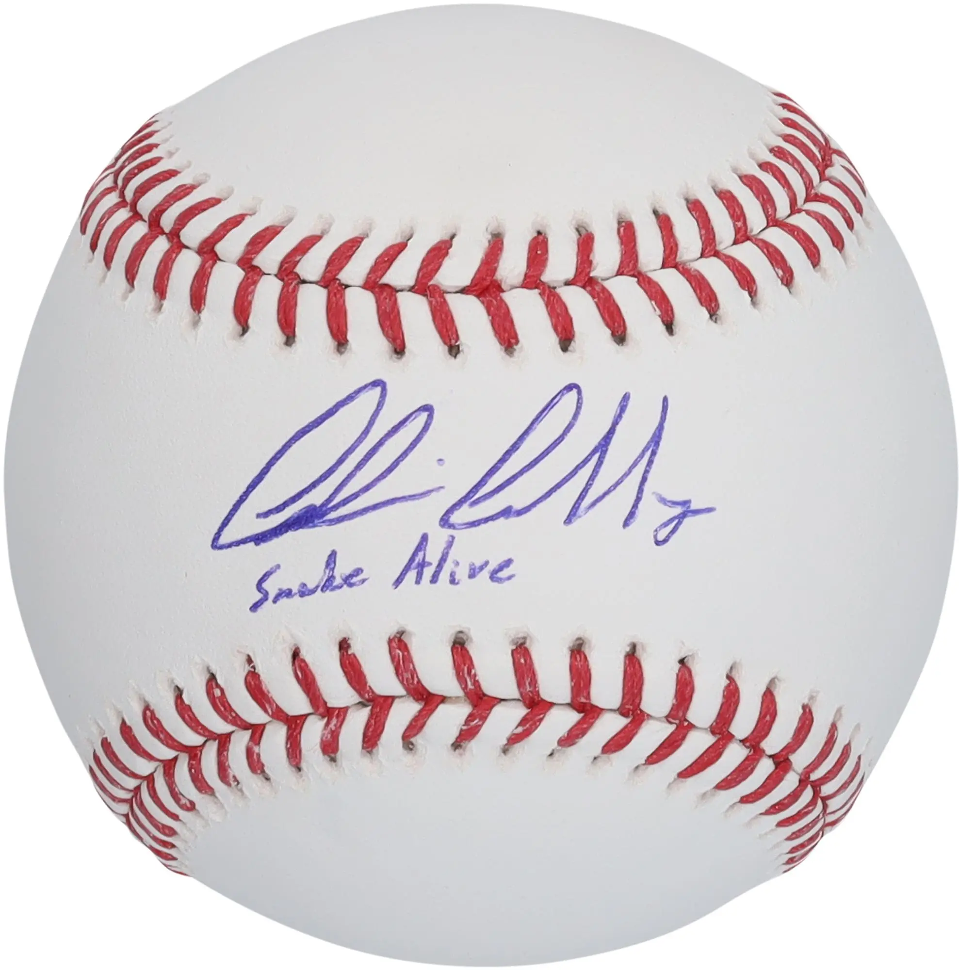 Corbin Caroll Arizona Diamondbacks Autographed Baseball with "Snakes Alive" Inscription - Fanatics Authentic Certified