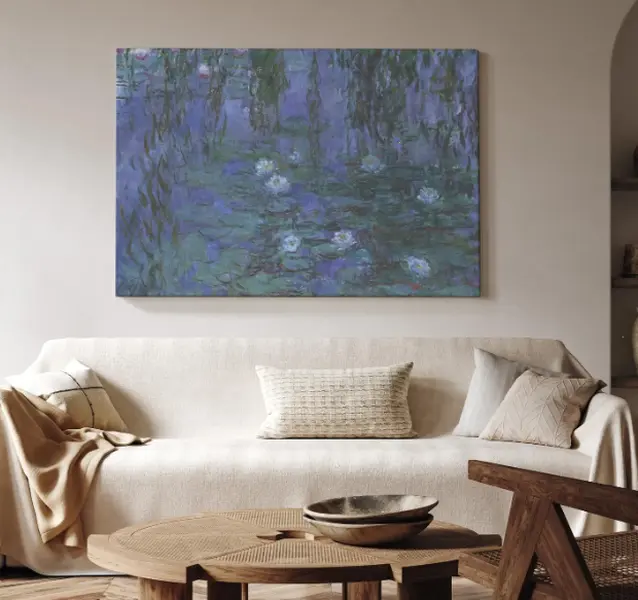 [30% OFF] [UNFRAMED]    Claude Monet Water Lilies poster Print: Vintage Impressionist Art