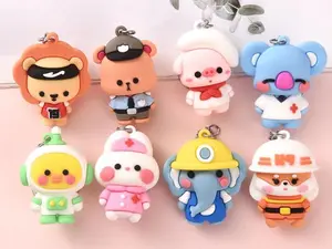 Mini Cute Keychain Pendant – Fun Charm for Bags, Keys and Gifts