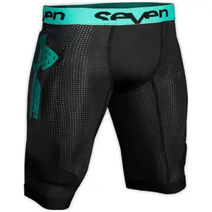 Seven Fusion Compression Short 36" Black