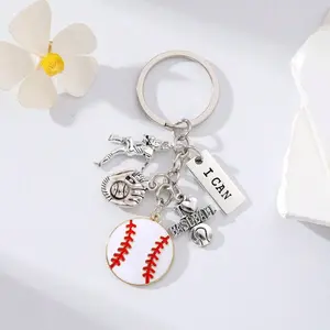 Bag Charm - Baseball #4