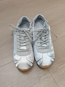 Women's Satin Ballet Training Shoes, Spring 2026 New Vintage Casual Sports Shoes, Lightweight Comfortable Low Top Sneakers