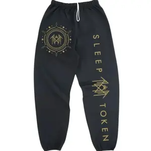Sleep To.ken 2025 'Even In Arcadia Sweatpants, Rock Style Jogger Pants For Men Women, Music Band Unisex Streetwear Joggers, Casual Pants, All Seasons Lightweight Cotton Polyester Tapered Fit