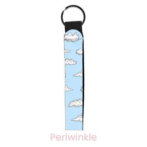 abbyrose Cloud Nine Wristlet Key Chain Periwinkle