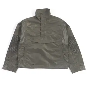 Pre-owned Dior Nylon Small Leather Goods Oblique Anorak Jacket Polyester