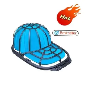 Hat Washer Baseball Cap Cleaner Machine Washing Cage Holder Frame Net BL Accessories Portable Hat Cleaner for Adults Kids High-Quality Plastic Frame Top-Rack Dishwasher Safe Christmas gifts
