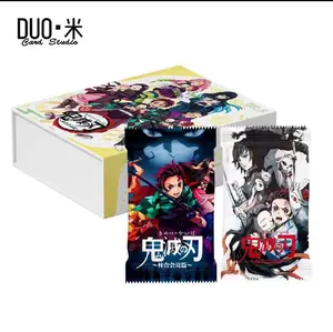 【Fire Card】Demon Slayer collectible cards-12pack+1lucky+1ticket
