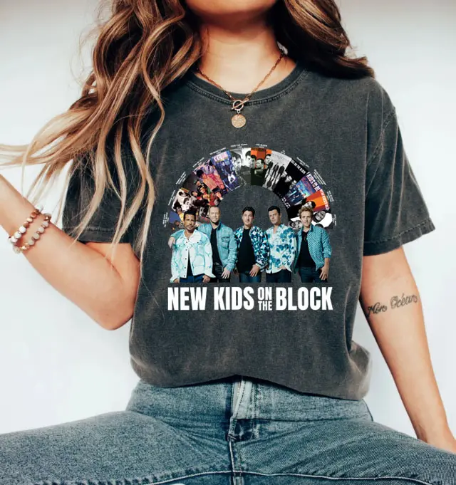 NKOTB Vintage Shirt, New Kids On The Block T-Shirt, Classic Rock Concert Tee, NKOTB Concert T-shirt, NKOTB Fan Shirt, Sweatshirt