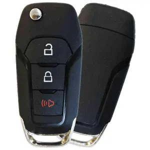 KEYS4LESS Replacement Flip Key Fob for Ford F 150 2015 2020 Fcc N5f A08TAA N5FA08TAA 2AOKM Fd9 Part Number 164 R8130 164R8130
