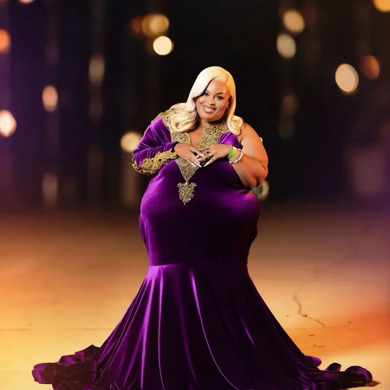 Prom Dress - Purple Formal Women's Dress with Elegant Design and Stylish  Fit - Womenswear - TikTok Shop