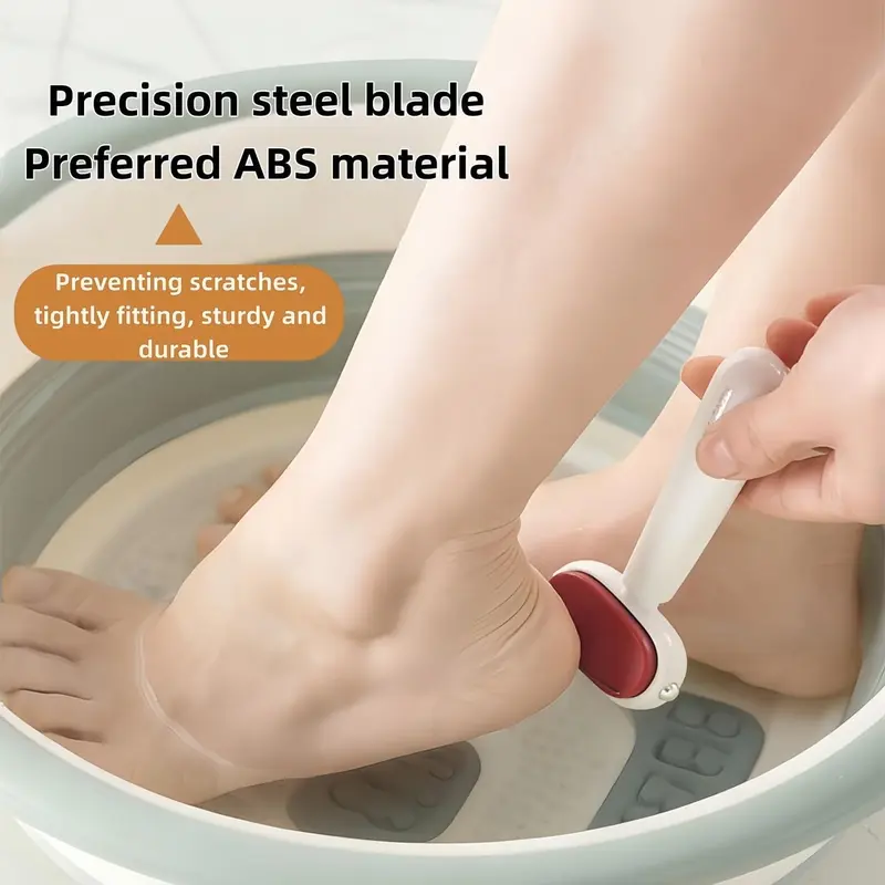 ABS and stainless steel foot callus remover