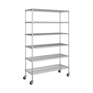 ®   6-Tier NSF-Certified Steel Shelving