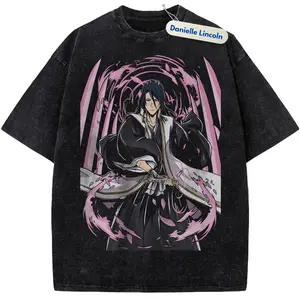 Byakuya Anime Graphic Shirt, Bleach Anime Tee Gift For Fan Manga, Gift For Men, Gift For Women, Crew Neck T-shirt, Trending T-shirt