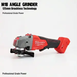 Milwaukee M18 125mm Brushless Grinder M14