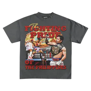 Manny Pacquiao Fighting Pride T-Shirt, Made In Usa, Cotton Unisex Gift For Fan