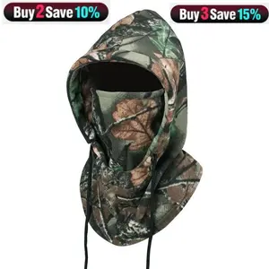 Men Women Winter Balaclava Windproof Thermal Face Mask Neck Warmer Hooded Cap Fleece Head Cover Sports Outdoor Hats