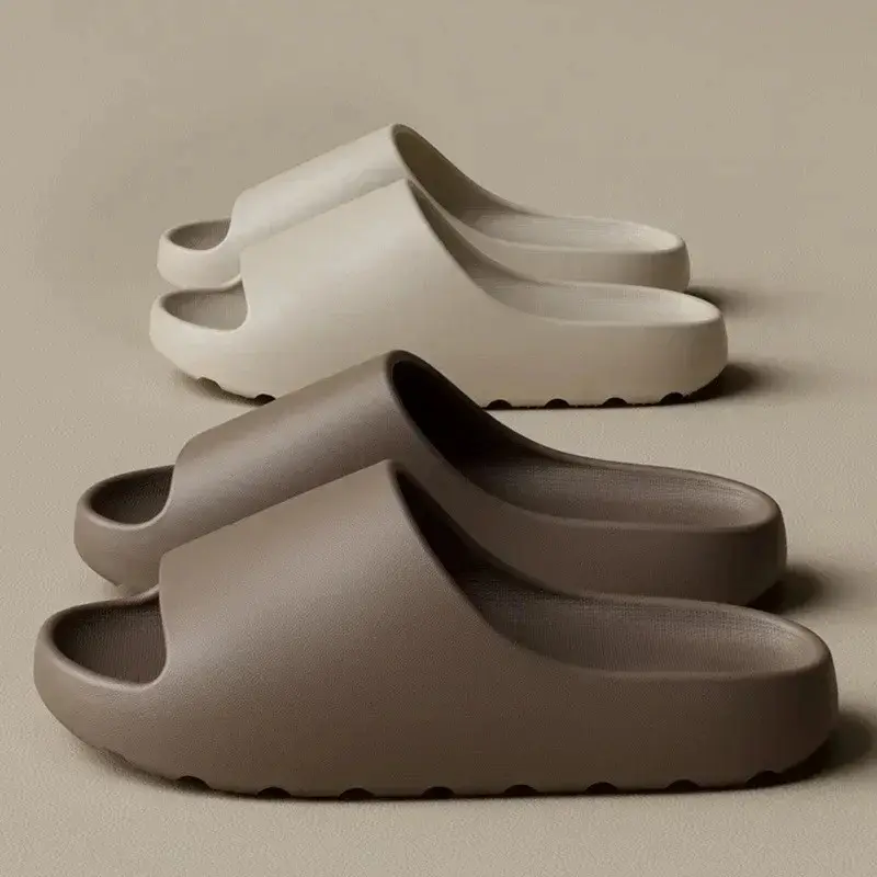 Coconut Slippers Cloud Thick-soled Sandals Summer Fashion Soft Bottom Beach Men Slippers Women's Sandals EVA Slides