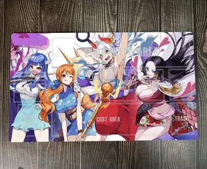 O-P One Piiece Boa Hancock Yamato OPCG TCG Play Pad and Mousepad Duel Playmat Trading Card Desk Mat