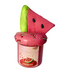 Watermelon Haze w/Clay Kit Option - Watermelon Haze Slime | Juicy Watermelon Butter Slime | Clay Slime | Satisfying ASMR Slime | Watermelon Scented Slime | Clay Kit Slime