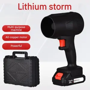 2025 New Snow Blower: Blows away snow from your doorstep and onto your body; High-power brushless storm fan, car fan, wireless powerful turbine fan.