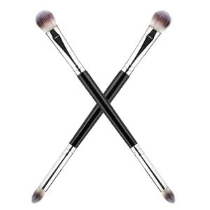 2Pcs Eyeshadow Brush Eye Makeup Brush Professional Blending Eyeshadow Makeup Brushes for Concealer Eyebrows Eyeliner Soft Hairs Makeup Tool