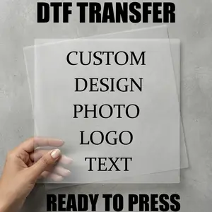 Custom Text DTF Transfer, Custom Photo Ready To Press, Personalized Heat Press, Make Your Own Dtf, Custom Text Iron On Transfer, Custom Dtf