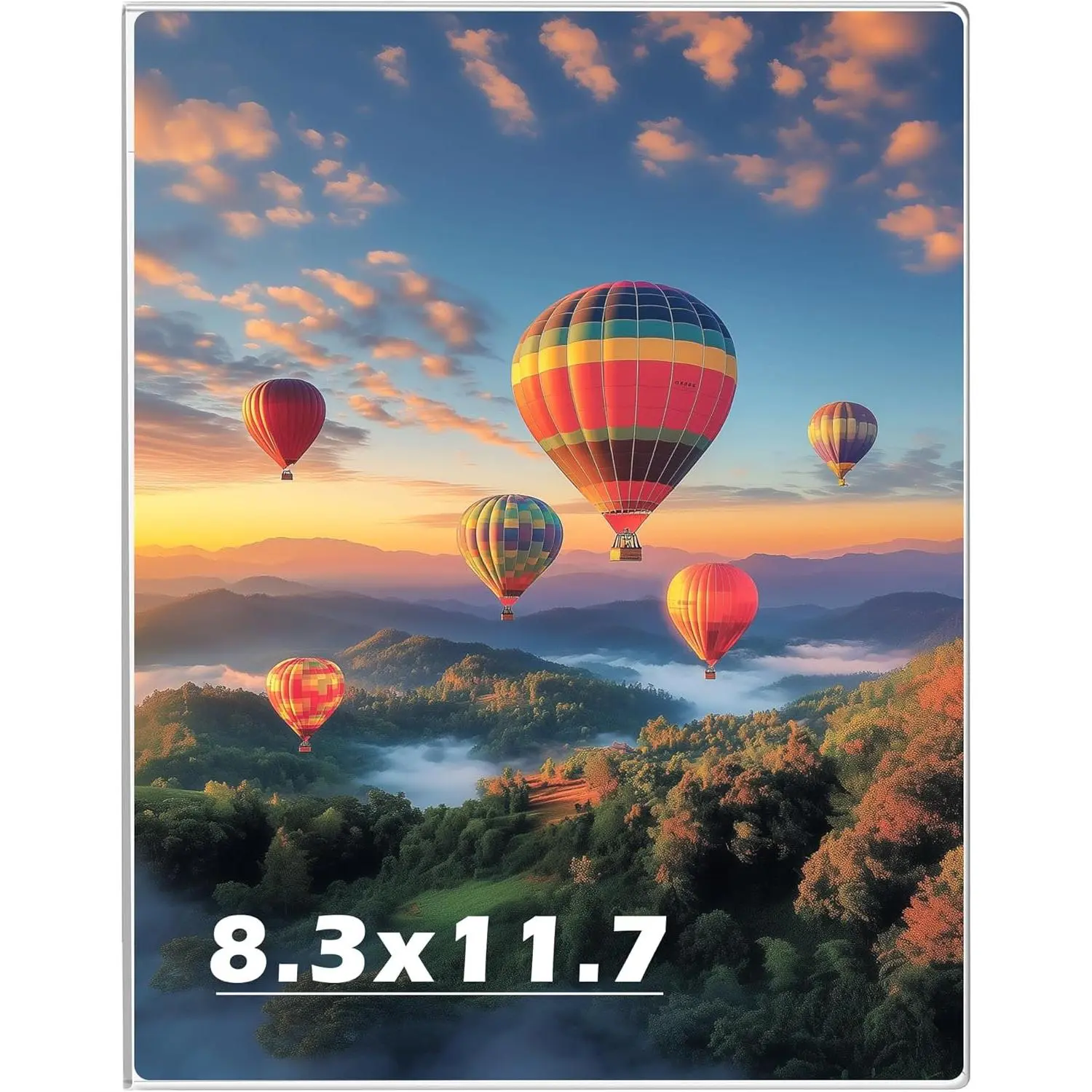 1 Pack 8.3 x 11.7 Inches